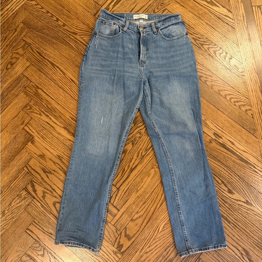 Abercrombie 90s Straight Ultra High Rise - curve love